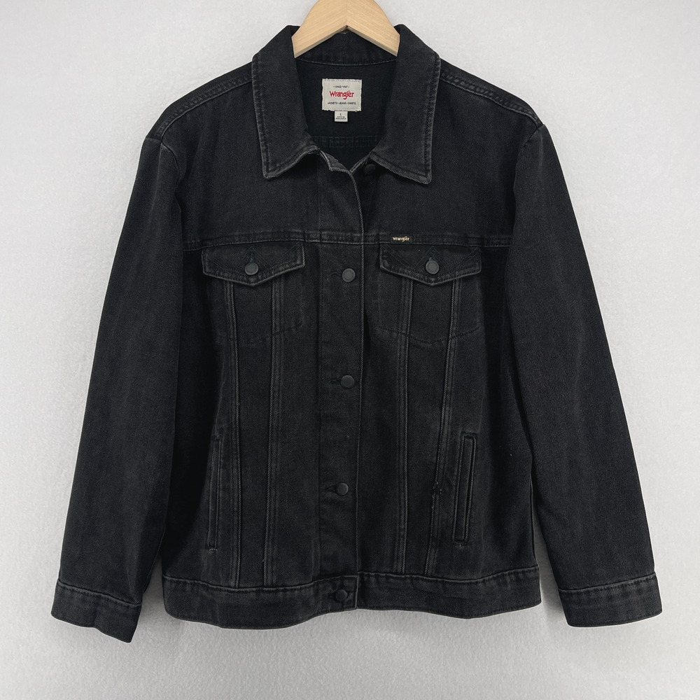 Wrangler Black Denim Jacket